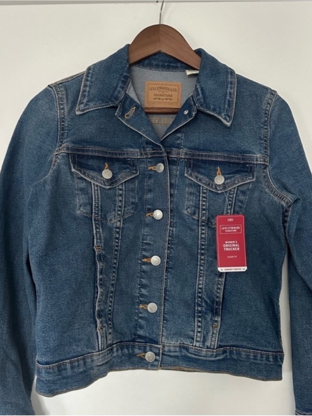 NWT Levi's Blue Denim Jacket